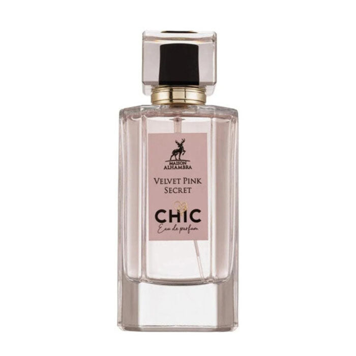 Maison Alhambra Chic Velvet Pink Secret Eau De Parfum For Women 100ml