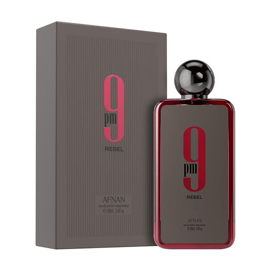 Afnan 9 PM Rebel Eau De Parfum For Unisex 100ml