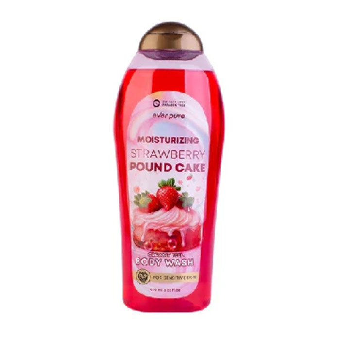 Ever Pure Strawberry Pound Cake Body Wash 650ml