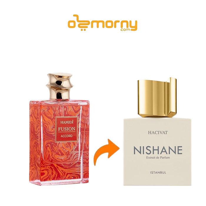 Sample Hamidi Fusion Accord Vials Eau De Parfum For Unisex 3ml