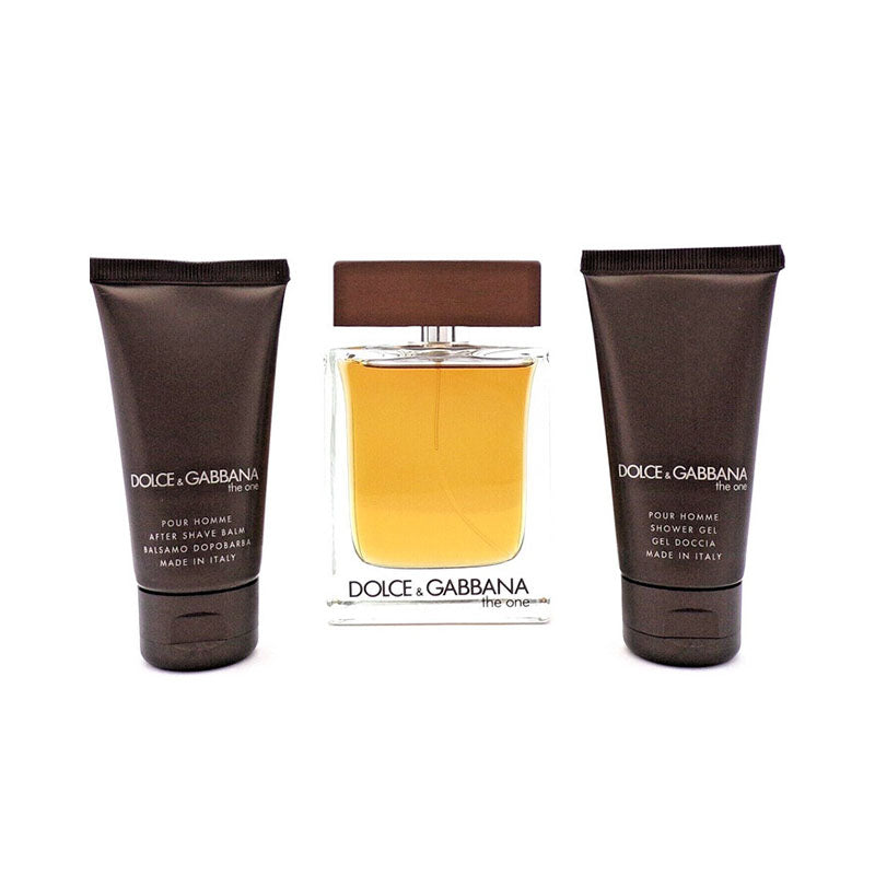 Dolce & Gabbana The One Set For Men Eau De Toilette 100ml + Shower Gel 50ml + After Shave 50ml