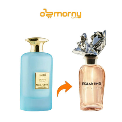 Sample Hamidi Shams Edition Misk Fleur Leau De Aqua Vials Eau De Parfum For Unisex 3ml