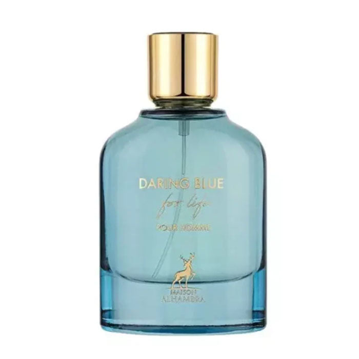 Maison Alhambra Daring Blue For Life Eau De Parfum For Men 100ml