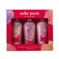 طقم ايفر بيور كوتون كاندي للنساء شاور جل 236مل + بادي سبلاش 236مل + لوشن للجسم 236مل