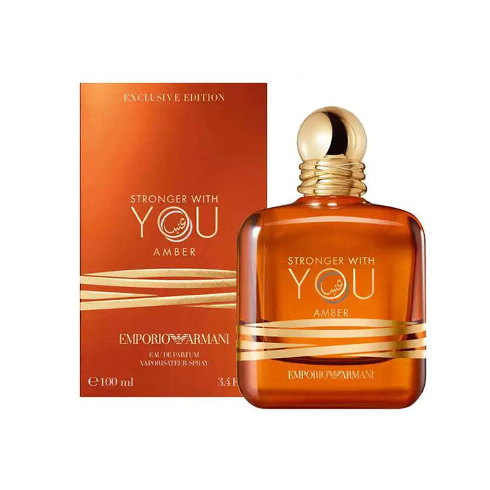 Giorgio Armani Stronger With You Amber Eau De Parfum For Unisex 100ml