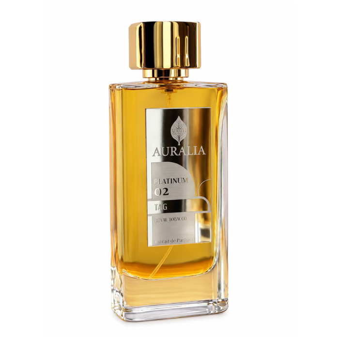 Auralia Platinum 02 Tag Royal Tobacco Extrait De Parfum For Unisex 75ml
