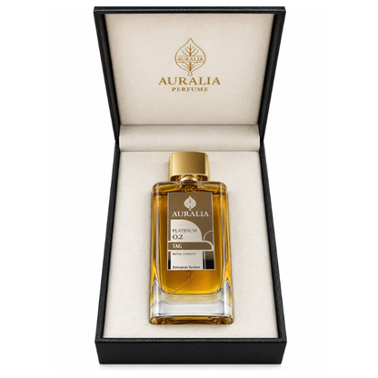 Auralia Platinum 02 Tag Royal Tobacco Extrait De Parfum For Unisex 75ml