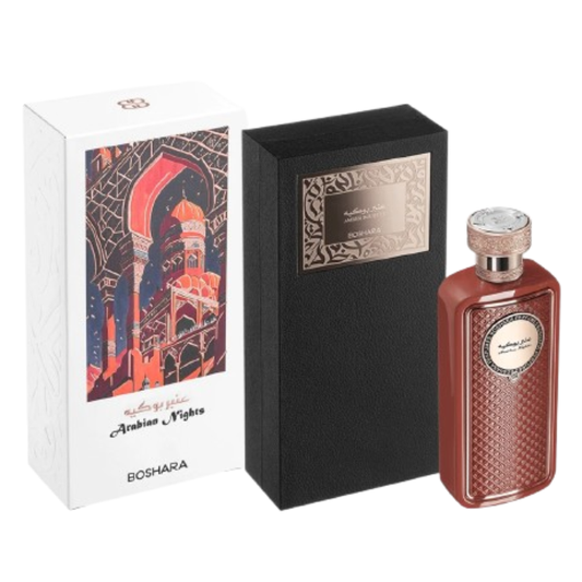 Boshara Arabian Nights Amber Bouquet Eau De Parfum For Unisex 80ml