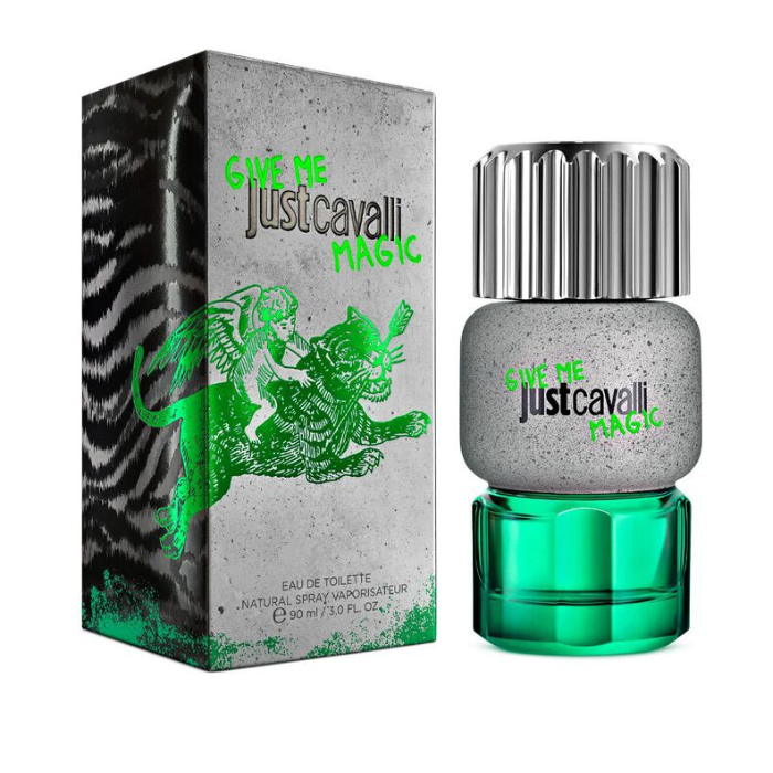 Roberto Cavalli Just Cavalli Give Me Magic Eau De Toilette For Men 90ml