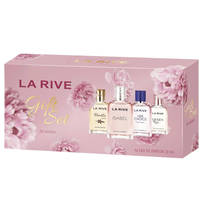 La Rive Gift Set For Women Eau De Parfum 4 Pieces