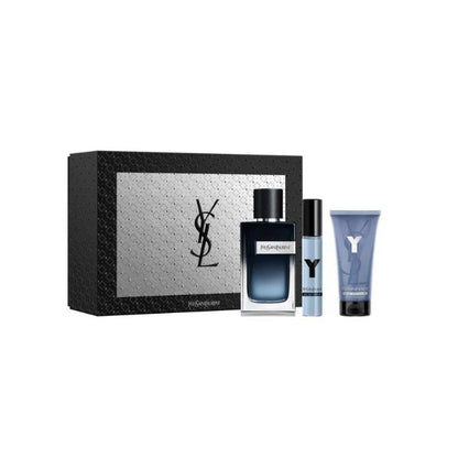 Yves Saint Laurent Y Set For Men Eau De Parfum 100ml + Mini Travel 10ml+ After Shave Balm 50ml