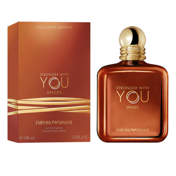 Giorgio Armani Emporio Stronger With You Spices Eau De Parfum For Men 100ml