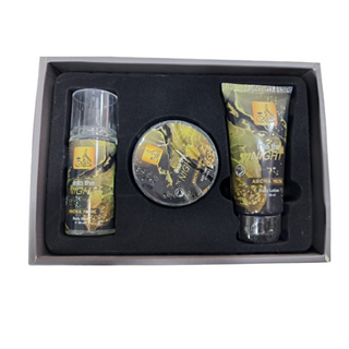 Misk Addiar Into The Night Aroma Musk Set For Women Body Mist 88ml + Body Lotion 88ml + Bath Soap 100ml