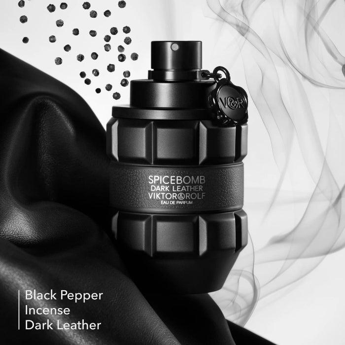Viktor & Rolf Spicebomb Dark Leather Eau De Parfum For Men 90ml