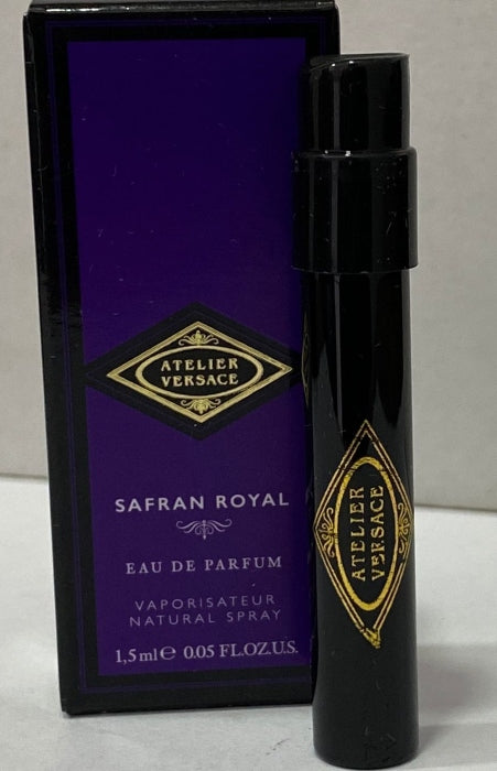 Sample Atelier Versace Safran Royal Vials Eau De Parfum For Unisex 1.5ml