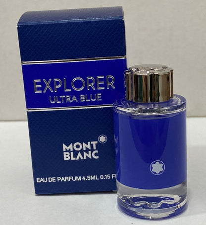 ميني ترافيل مونت بلانك اكسبلورر الترا بلو او دو بارفان للرجال 4.5 مل