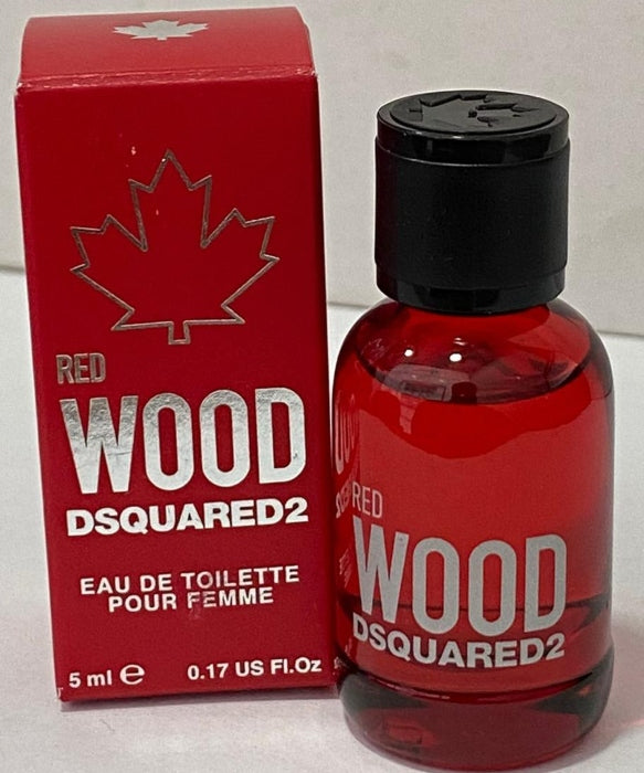 Mini Travel Dsquared2 Red Wood Miniature Eau De Toilette For Women 5ml