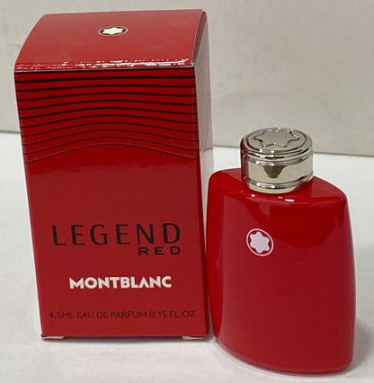 ميني ترافيل مونت بلانك ليجند ريد مينيتشر او دو بارفان للرجال 4.5 مل