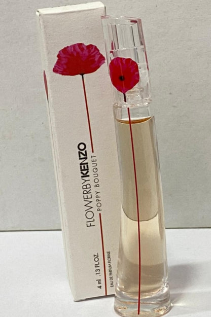 Mini Travel Kenzo Flower Poppy Bouquet Miniature Eau De Parfum For Women 4ml