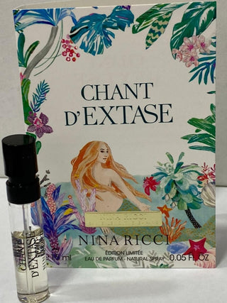 Sample Nina Ricci Chant DExtase Vials Eau De Parfum For Women 1.5ml