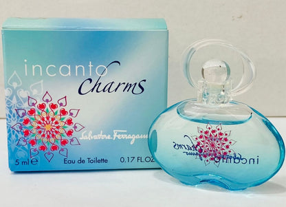 Mini Travel Salvatore Ferragamo Incanto Charms Eau De Toilette For Women 5ml
