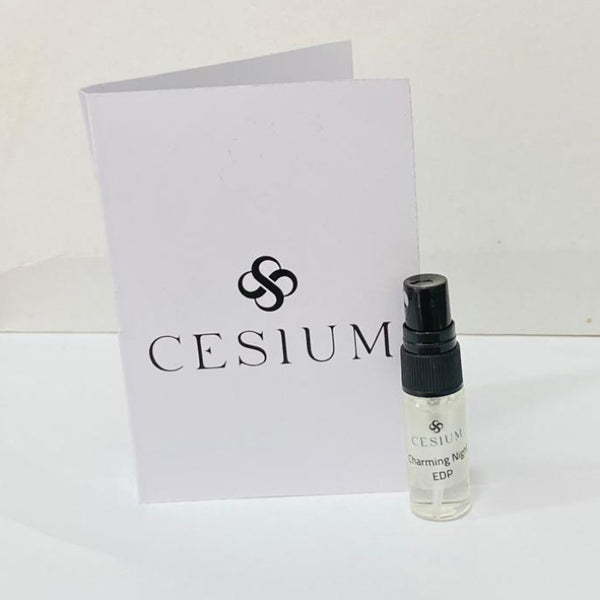 Sample Cesium Charming Night vials Eau De Parfum For Men 3ml