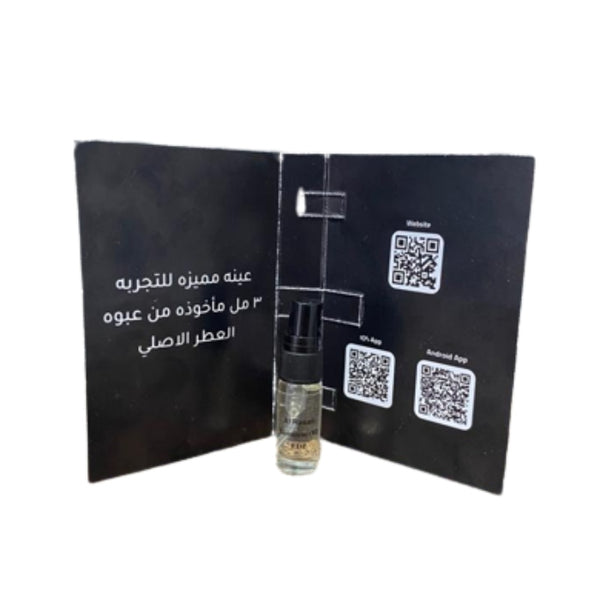 Sample Al Rasasi Tasmeem Vials Eau De Parfum For Men 3ml
