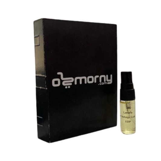 Sample Lattafa Vurv Indulge Gold Vials Eau De Parfum For Men 3ml