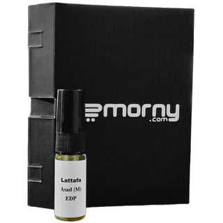 Sample Lattafa Asad Vials Eau De Parfum For Men 3ml