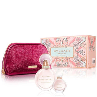 Bvlgari Rose Goldea Blossom Delight For Women Set Eau De Parfum 75ml + Travel Size 15ml + Pouch