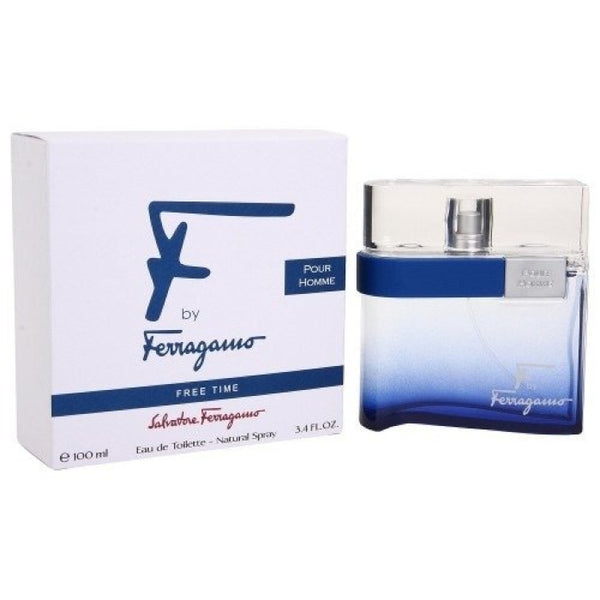 Salvatore Ferragamo Free Time Pour Homme Eau De Toilette For Men 100ml