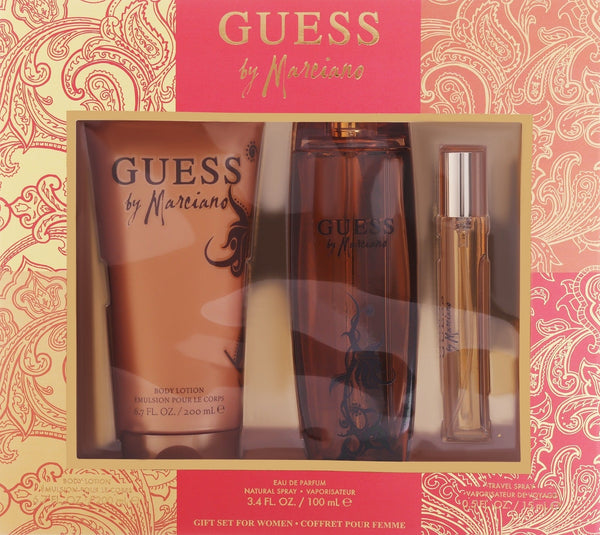 Guess By Marciano Set For Women Eau De Parfum 100ml + Travel Size 15ml + Body Lotion 200ml