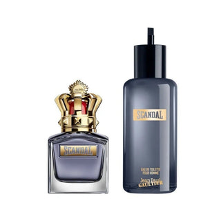 Jean Paul Gaultier Scandal Pour Homme Set For Men Eau De Toilette 50ml + Refil 200ml