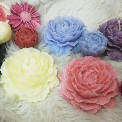 Sherry and Rose Candles Flowers