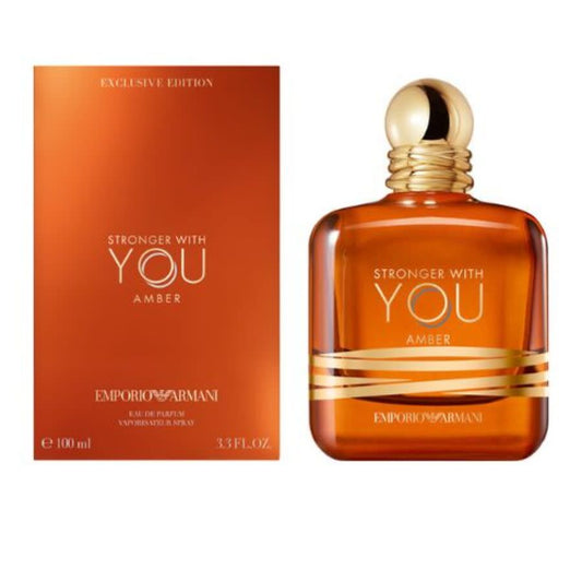 Giorgio Armani Giorgio Stronger With You Amber Eau De Parfum For Men 100ml
