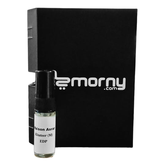Sample Maison Asrar Khateer Vials Eau De Parfum For Men 3ml