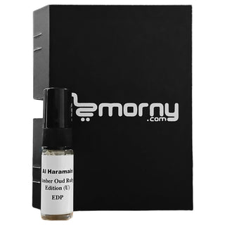 Sample Al Haramain Amber Oud Ruby Edition Vials Eau De Parfum For Unisex 3ml