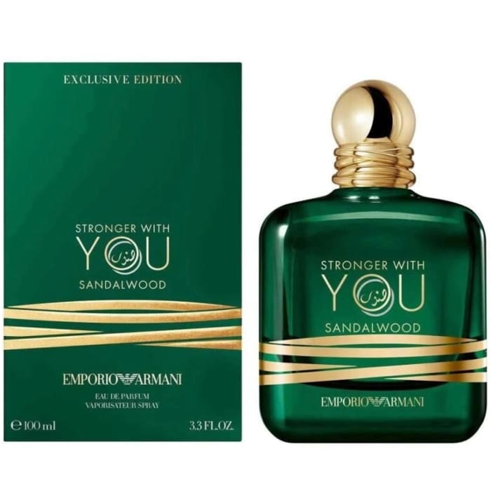 Giorgio Armani Stronger With You Sandalwood Eau De Parfum For Unisex 100ml