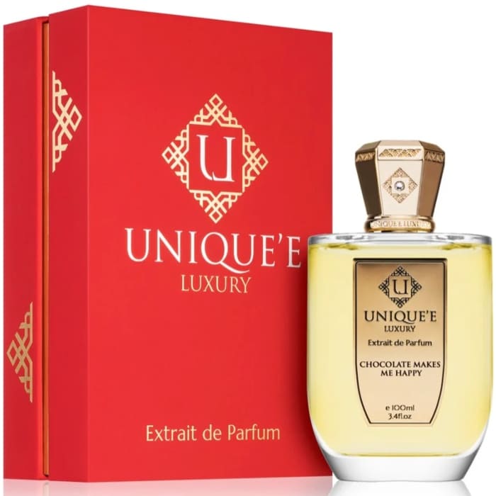 Uniquee Luxury Chocolate Makes Me Happy Extrait De Parfum For Unisex 100ml