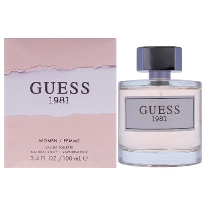 Guess 1981  Eau De Toilette For Women 100ml