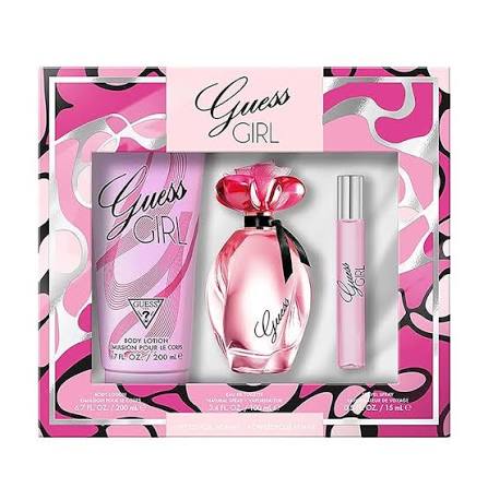 Guess Girl Set For Women Eau De Toilette 100ml + Mini Travel 10ml + Body Lotion 200ml