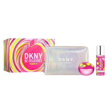 Donna Karan DKNY Be Delicious Orchard Set For Women Eau De Parfum 100ml + Body Mist 125ml + Pouch