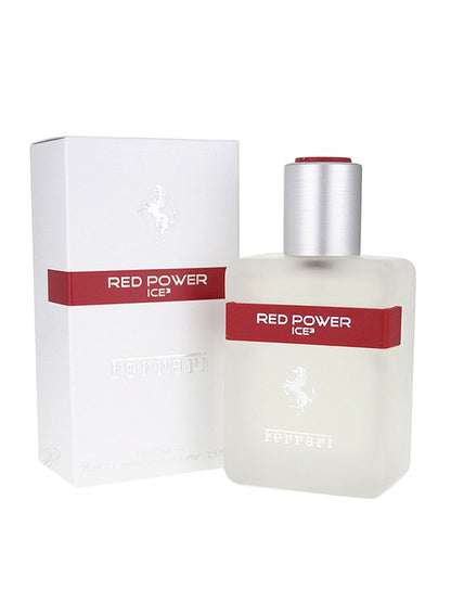 Mini Travel Ferrari Red Power Ice 3 Miniature Eau De Toilette For Men 4ml