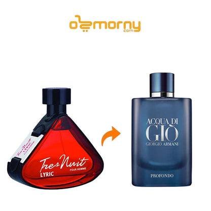 Sample Armaf Tres Nuit Lyric Pour Homme Vials Eau De Parfum For Men 3ml