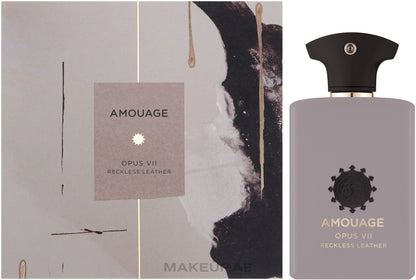Amouage Opus VII Reckless Leather Eau De Parfum For Unisex 100ml