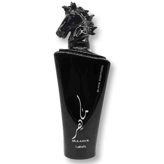 عطر لطافة ماهر بلاك اديشن او دو بارفان للجنسين 100 مل
 