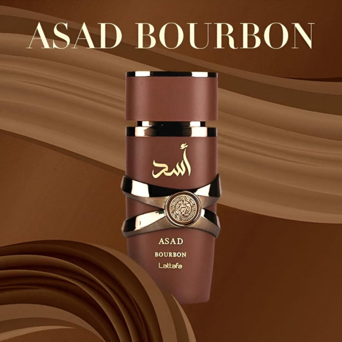 Lattafa Asad Bourbon Eau De Parfum For Men 100ml