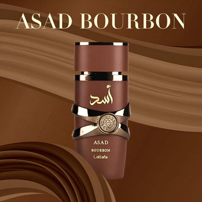 Lattafa Asad Bourbon Eau De Parfum For Men 100ml