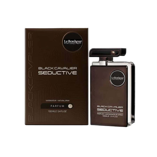 Le Bonheur Black Cavalier Seductive Eau De Parfum For Unisex 100ml