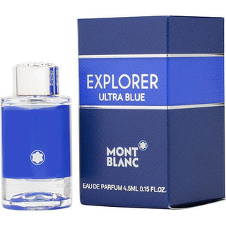 Mini Travel Mont blanc Explorer Ultra Blue Eau De Parfum For Men 4.5ml